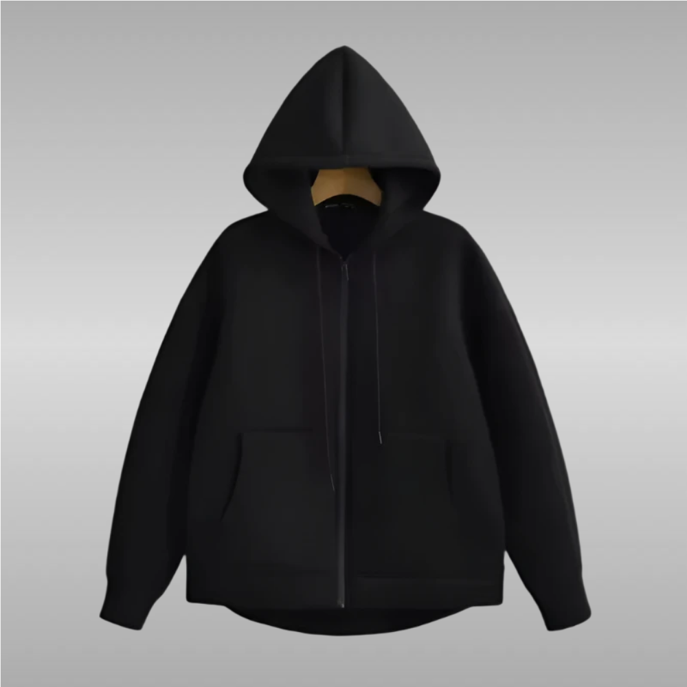 CENTO | Trendy Oversized Unisex Zipper Hoodie