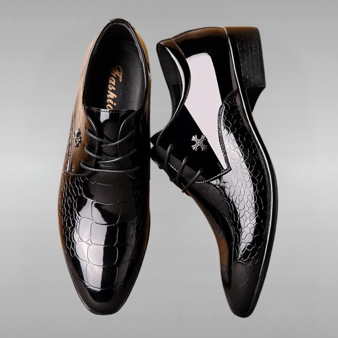 CENTO | Men's Black Oxford Shoes