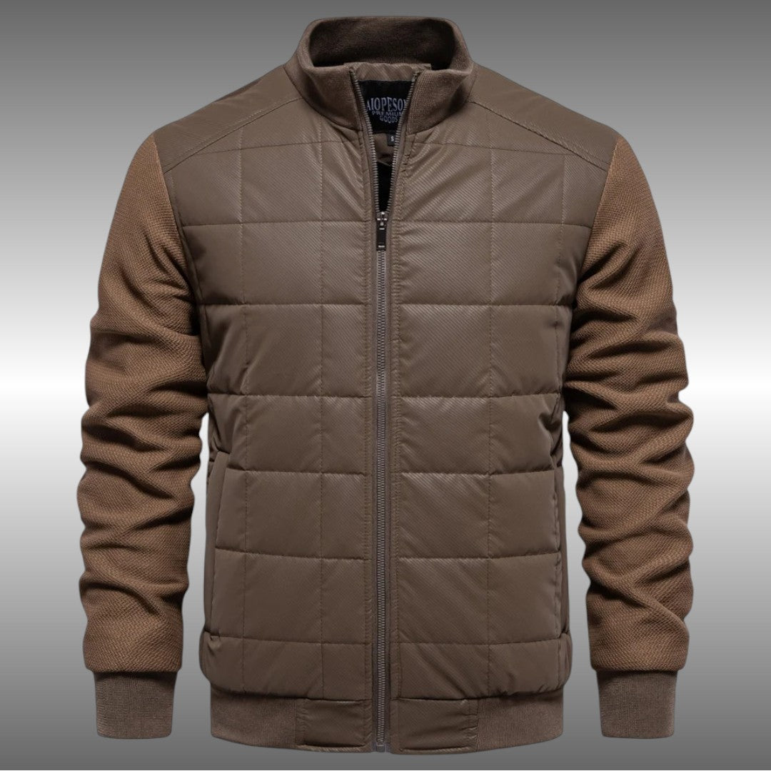 CENTO | Men's Quilted Bomber Jacket