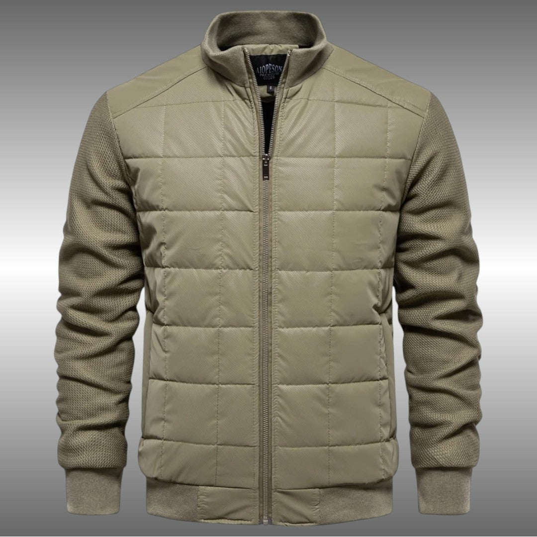 CENTO | Men's Quilted Bomber Jacket