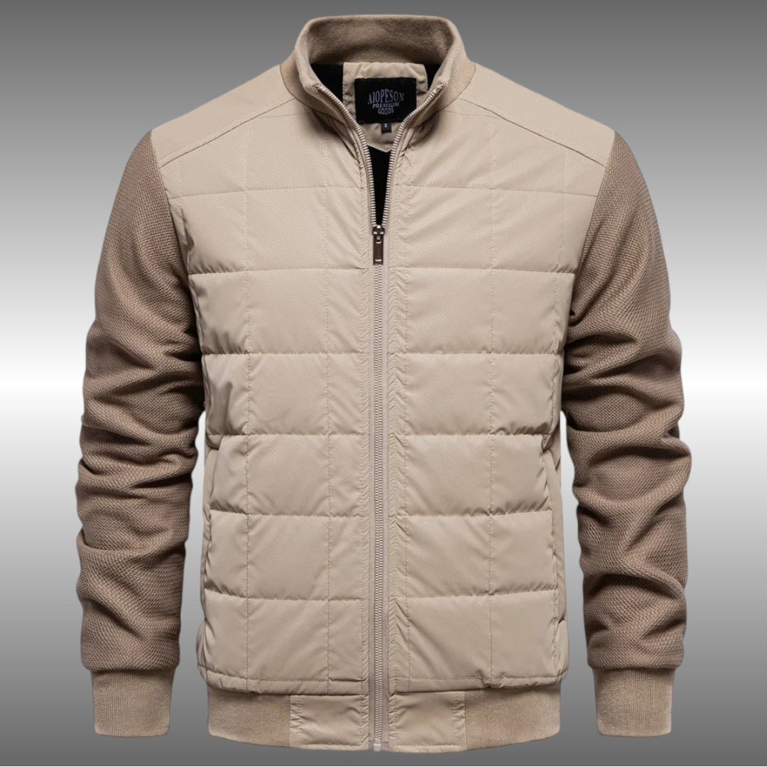 CENTO | Men's Quilted Bomber Jacket